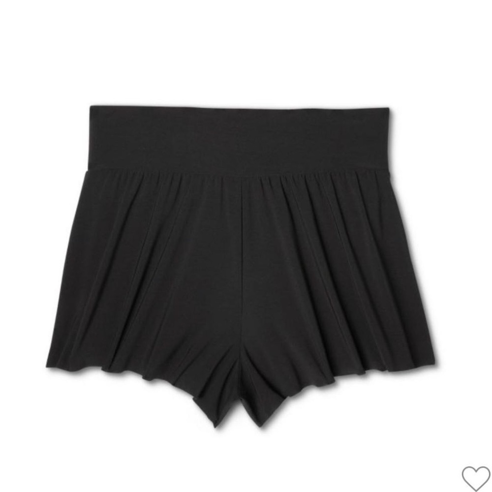 Women’s Black Swim Coverup Shorts NWOT